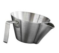 Filtre à café portable, tasse efficace pour expresso et onces de lait avec marques de mesure pour les voyages ou le brassage quotidien, tasse à mesurer sans rouille