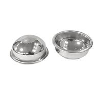 Filtre À Café Porte-filtre Sphérique Non Pressurisé De 58 Mm, Compatible Avec Expobar, Compatible Avec Gaggia, Panier De Filtre À Café For Machine À Café, Outils Barista(2PCS)