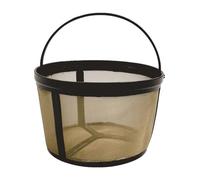 Filtre à café pratique doré robuste pour cafetière de 4/6/8/12 tasses