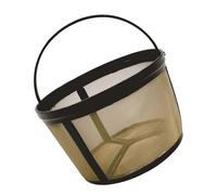 Filtre à café pratique doré robuste pour panier de 4/6/8/12 tasses à café résistant à la rouille