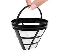 Filtre à Café Réutilisable, 1/2/3/5 Pièces Filtre Café Permanent, Filtres à Café de Style Cône Taille 4 pour 8 à 12 Tasses, va au lave-vaisselle, Filtre Permanent pour Camping Voyage Bureau Domicile