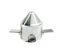 Filtre à café réutilisable - Accessoire de maison - Tasses à expresso - Pour le camping - Porte-café en acier inoxydable