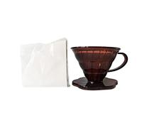 Filtre à café réutilisable avec grande poignée pour une manipulation facile, prise en main confortable, accessoire de brassage