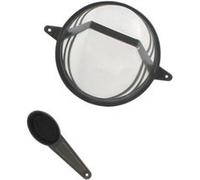 Filtre à café réutilisable T4 avec cuillère doseur Fackelmann ref 42297 Transparent,Noir G