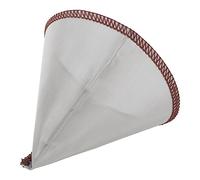 Filtre à café réutilisable, tasse de filtrage fin en forme de cône, support de goutteur en sans papier en acier inoxydable, récipient de colation unique pour café, maison, bureau (S pour 1 à 2 tasses)