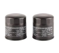 Filtre à Carburant, 2PCS Filtre à Huile 5GH 13440 20 00 Remplacement de Surface Lisse Noir pour YZF-R1 2000-2014