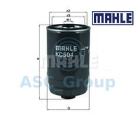 Filtre À Carburant À Vis De Remplacement MAHLE KC 504