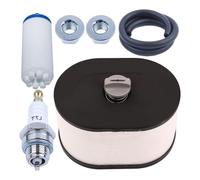 Filtre à Carburant, Bougie d'allumage, durite et écrou de Barre compatibles avec Les tronçonneuses K970, 1260 1270