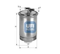 Filtre à carburant UFI 24.435.00