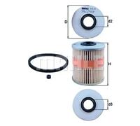 Filtre à carburant Cartouche filtrante KX 218D KNECHT pour RENAULT NISSAN OPEL