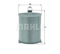 Filtre à carburant KNECHT KX 245/4D