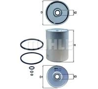 Filtre à carburant Cartouche filtrante KX 24D MAHLE pour FORD RENAULT CITROËN