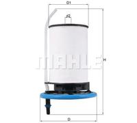 Filtre à carburant Cartouche filtrante KX 398 KNECHT pour ALFA ROMEO FIAT OPEL