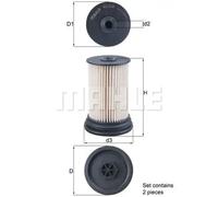 Filtre à carburant Cartouche filtrante KX 516/S KNECHT pour OPEL CHEVROLET