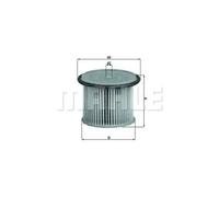 Filtre à carburant Cartouche filtrante KX 63/1 KNECHT pour CITROËN PEUGEOT FIAT