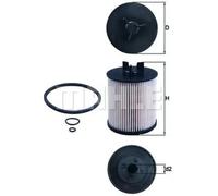 MAHLE KX 86/1D Filtre à carburant