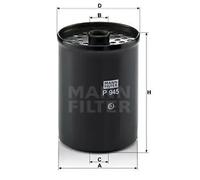 Filtre à carburant Cartouche filtrante P 945 x MANN-FILTER pour FORD RENAULT LDV