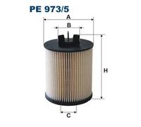 Filtre à carburant Cartouche filtrante PE 973/5 FILTRON pour AUDI A2