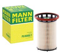 MANN-FILTER Filtre à carburant PU 8008/1 – Cartouche filtrante pour VW/Audi/Seat