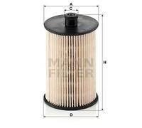 Filtre à carburant Cartouche filtrante PU 823 x MANN-FILTER pour VOLVO S60 I