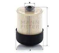 Filtre à carburant Cartouche filtrante PU 9011 z KIT MANN-FILTER pour DACIA