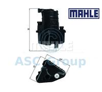 Filtre À Carburant De Remplacement MAHLE KL 832D