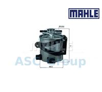 Filtre À Carburant En Ligne MAHLE De Remplacement KLH 44/17