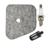 Filtre à Carburant, Filtre Bougie d'allumage compatibles avec FS87, FS90, FS100, FS110, FS130, HT100, HT101, KM100, KM110, KM90, HL90, HL95, HL100