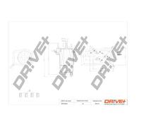 Filtre à carburant Filtre de conduite DP1110.13.0121 Drve+ pour RENAULT