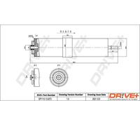 Filtre à carburant Filtre de conduite DP1110.13.0273 Drve+ pour MINI BMW