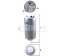 Filtre à carburant Filtre de conduite KL 147/1D KNECHT pour SEAT LEON TOLEDO II