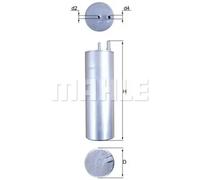 Mahle Original Filtre à carburant KNECHT KL229/5