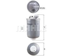 Filtre à carburant Filtre de conduite KL 476D MAHLE pour SEAT VW FORD