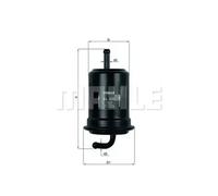 Filtre à carburant Filtre de conduite KL 523 MAHLE pour SUZUKI GRAND VITARA I