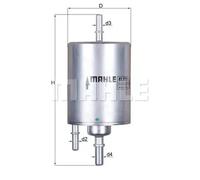 Filtre à carburant Filtre de conduite KL 571 KNECHT pour AUDI SEAT LAMBORGHINI