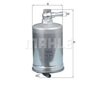 Filtre à carburant Filtre de conduite KL 599 MAHLE pour AUDI A4 B7 A4 B7 Avant