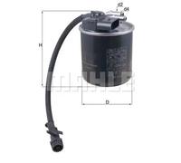 Filtre à carburant Filtre de conduite KL 912 MAHLE pour MERCEDES-BENZ CLASSE C