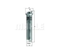 Mahle Original Filtre à carburant KL 96 (Knecht)