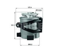 MAHLE ORIGINAL KLH 44/25 Filtre à carburant