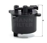 Filtre à carburant MANN-FILTER WK 12 004