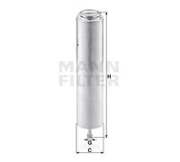 Filtre à carburant Filtre de conduite WK 5002 x MANN-FILTER pour ALPINA BMW MINI
