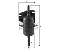 Filtre à carburant Filtre de conduite WK 510 MANN-FILTER pour FIAT PALIO Weekend