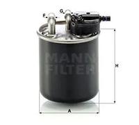Filtre à carburant Filtre de conduite WK 820/21 MANN-FILTER pour MERCEDES-BENZ