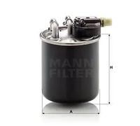 MANN-FILTER Filtre à carburant WK 820/22 pour Mercedes-Benz