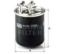 Filtre à carburant Filtre de conduite WK 820 MANN-FILTER pour SMART MITSUBISHI