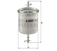 Filtre à carburant MANN-FILTER WK 822/2