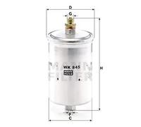 Filtre à carburant Filtre de conduite WK 845 MANN-FILTER pour MERCEDES-BENZ PUCH