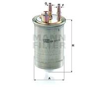 Filtre à carburant Filtre de conduite WK 853/18 MANN-FILTER pour FORD FOCUS I