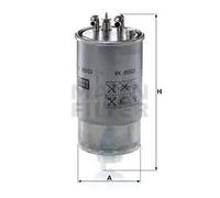 Filtre à carburant Filtre de conduite WK 853/23 MANN-FILTER pour OPEL CORSA D