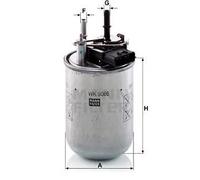 MANN-FILTER Filtre à carburant WK 9066 pour véhicules de tourisme et utilitaires
